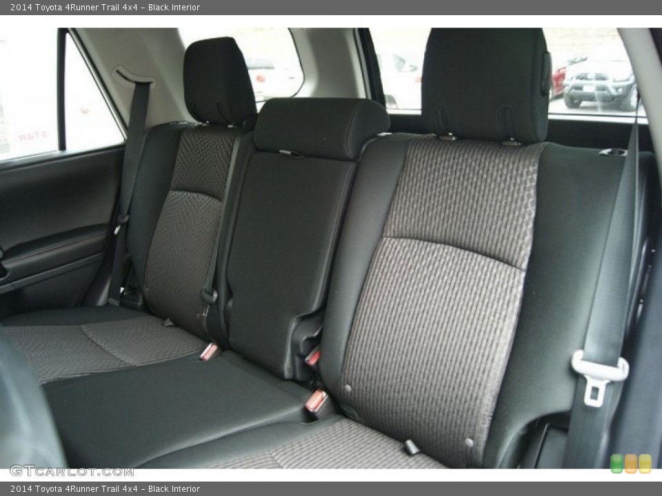 Black Interior Rear Seat for the 2014 Toyota 4Runner Trail 4x4 #87375497