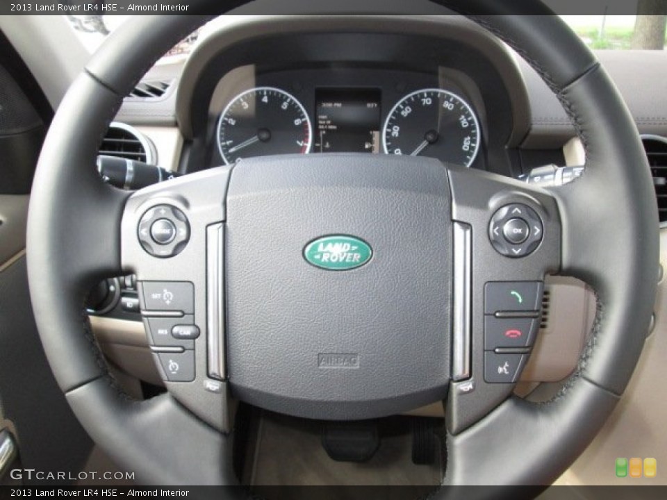 Almond Interior Steering Wheel for the 2013 Land Rover LR4 HSE #87376831