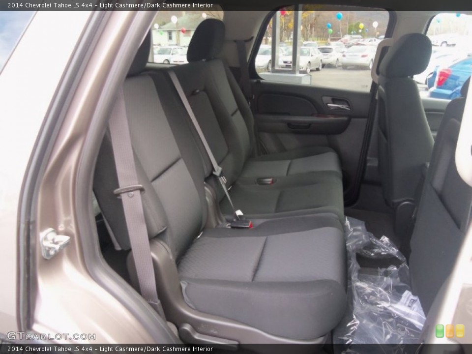 Light Cashmere/Dark Cashmere Interior Rear Seat for the 2014 Chevrolet Tahoe LS 4x4 #87377107