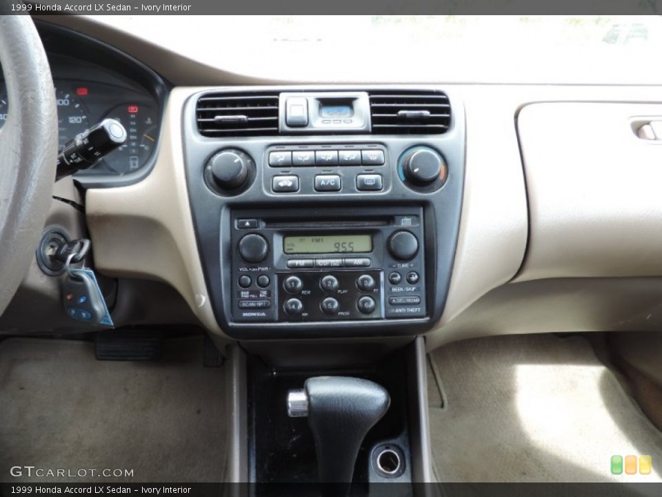 Ivory Interior Controls for the 1999 Honda Accord LX Sedan #87377458