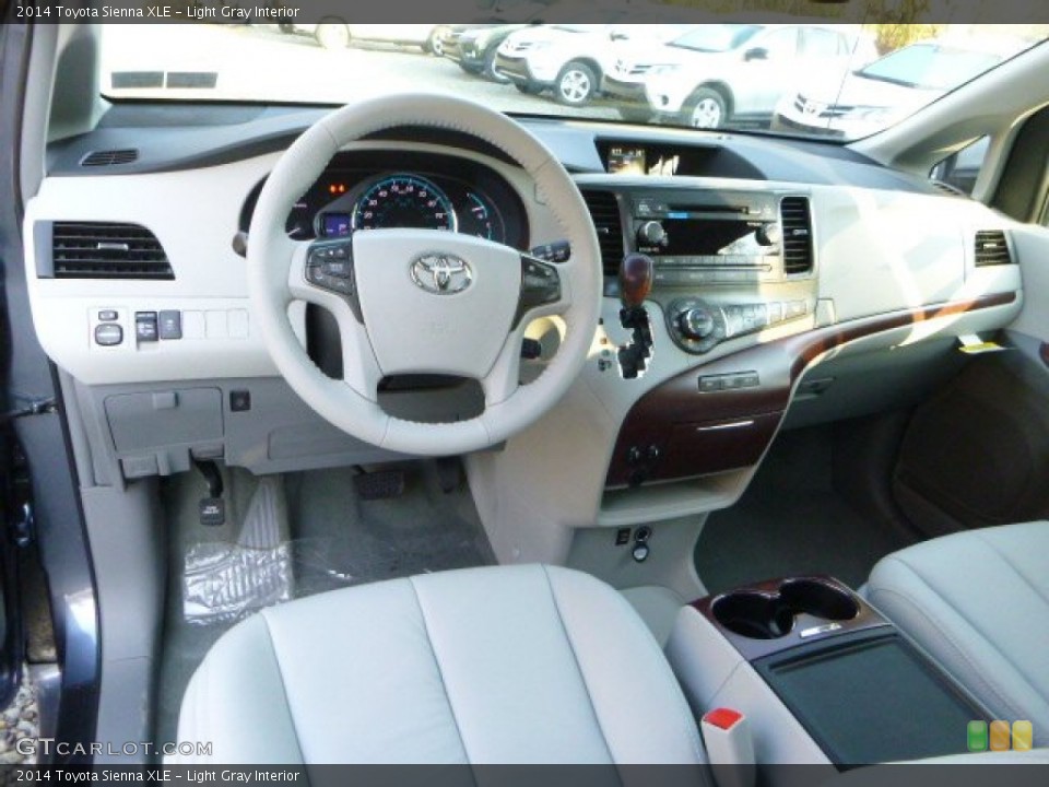 Light Gray Interior Dashboard for the 2014 Toyota Sienna XLE #87378109