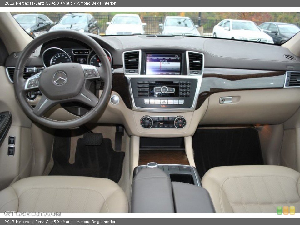 Almond Beige Interior Dashboard for the 2013 Mercedes-Benz GL 450 4Matic #87381863
