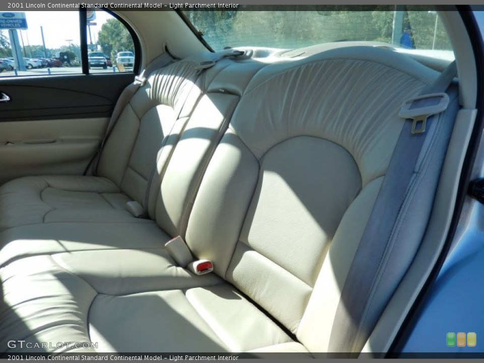 Light Parchment Interior Rear Seat for the 2001 Lincoln Continental  #87383407