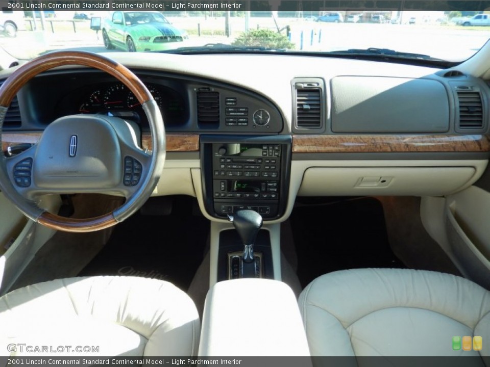 Light Parchment Interior Dashboard for the 2001 Lincoln Continental  #87383491