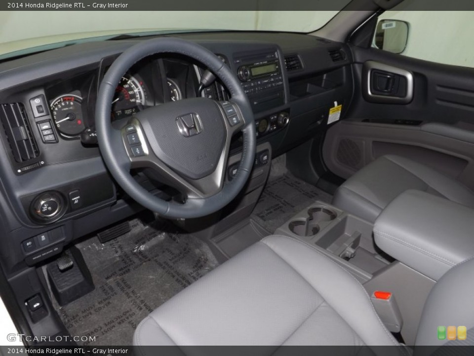 Gray 2014 Honda Ridgeline Interiors