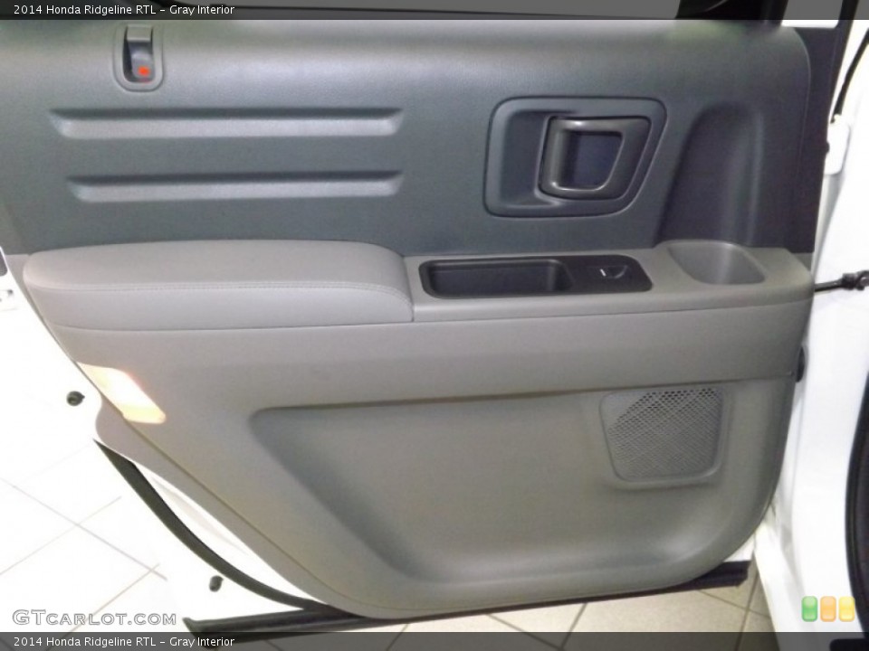 Gray Interior Door Panel for the 2014 Honda Ridgeline RTL #87390949