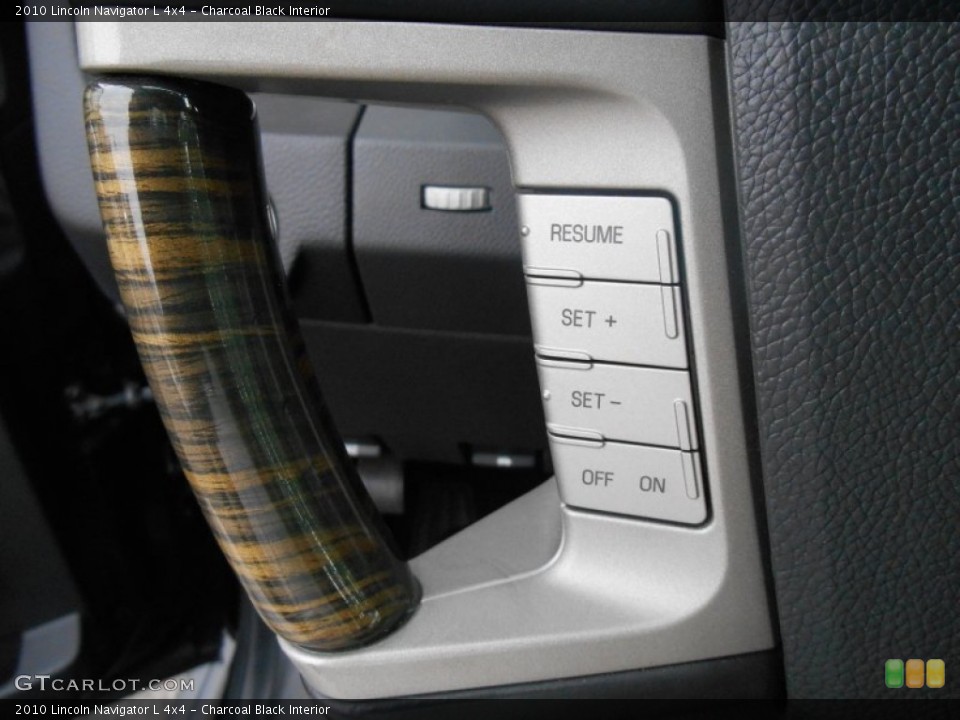 Charcoal Black Interior Controls for the 2010 Lincoln Navigator L 4x4 #87395371
