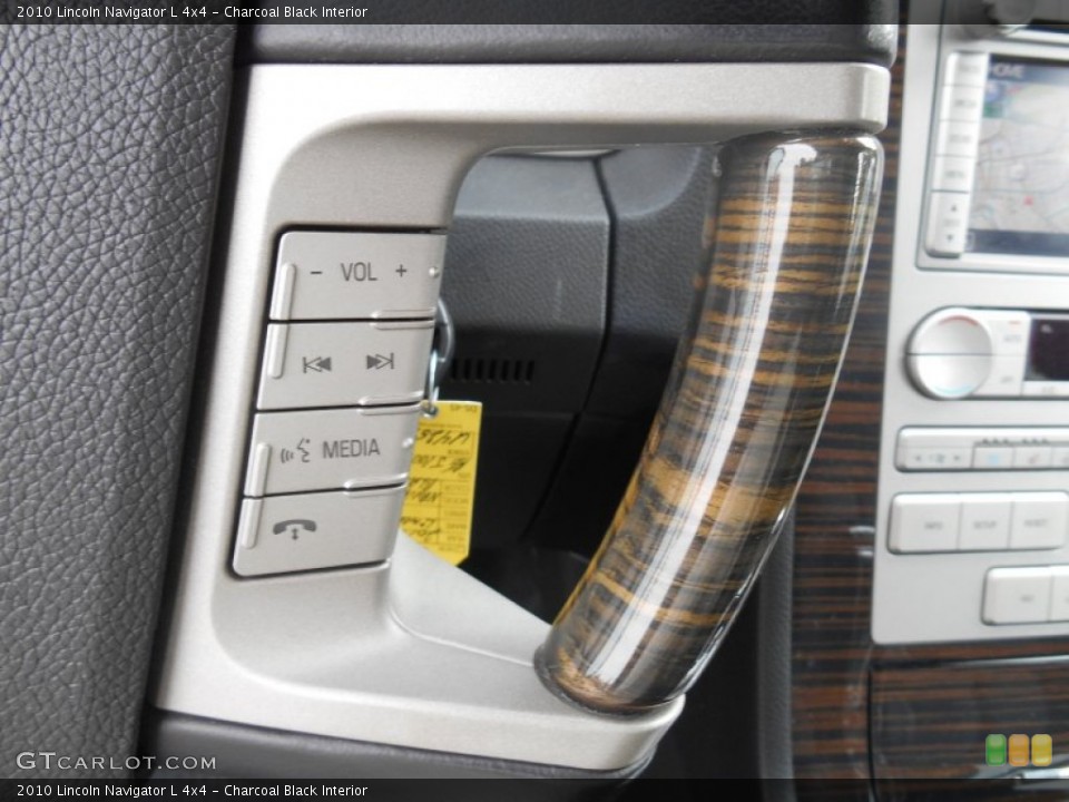 Charcoal Black Interior Controls for the 2010 Lincoln Navigator L 4x4 #87395395