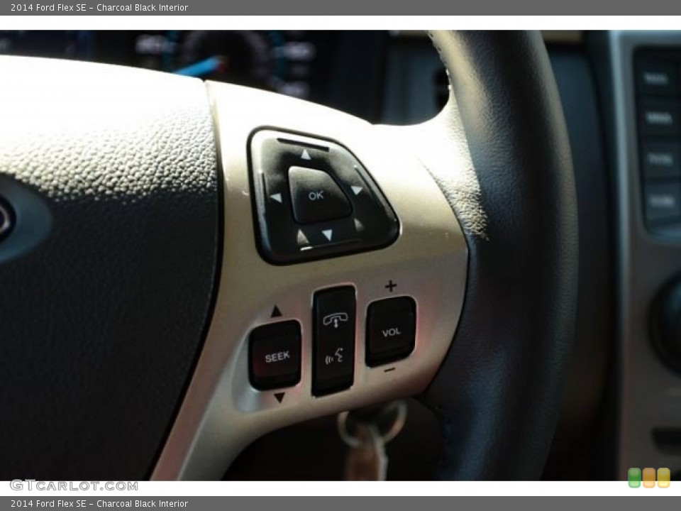 Charcoal Black Interior Controls for the 2014 Ford Flex SE #87398081