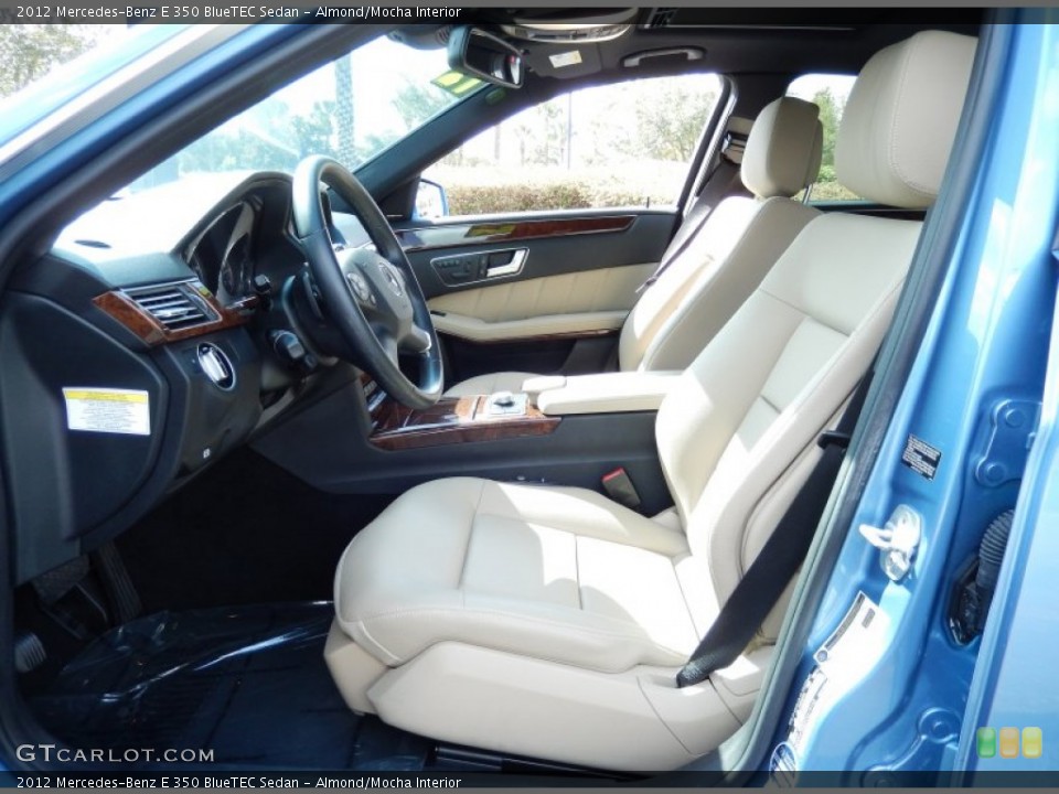 Almond/Mocha Interior Photo for the 2012 Mercedes-Benz E 350 BlueTEC Sedan #87398671