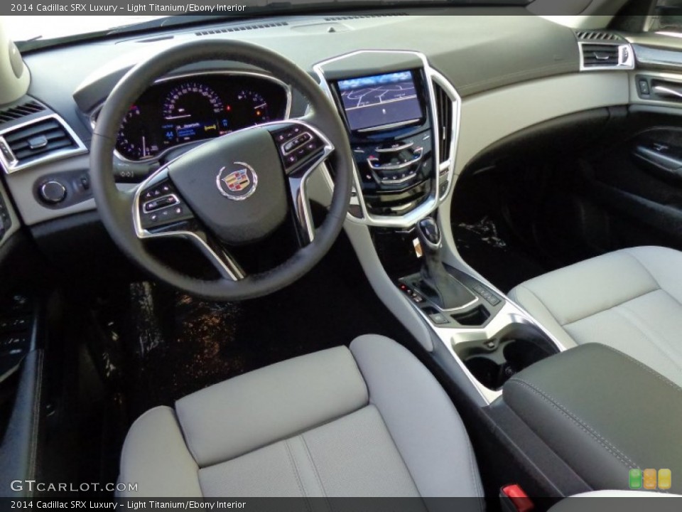 Light Titanium/Ebony Interior Prime Interior for the 2014 Cadillac SRX Luxury #87401950