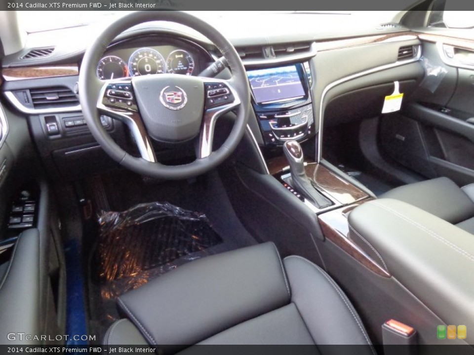 Jet Black Interior Prime Interior for the 2014 Cadillac XTS Premium FWD #87402460