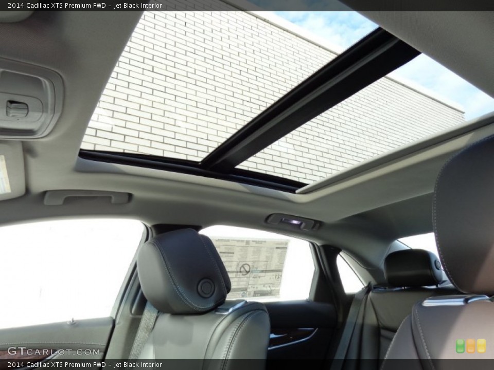 Jet Black Interior Sunroof for the 2014 Cadillac XTS Premium FWD #87402502