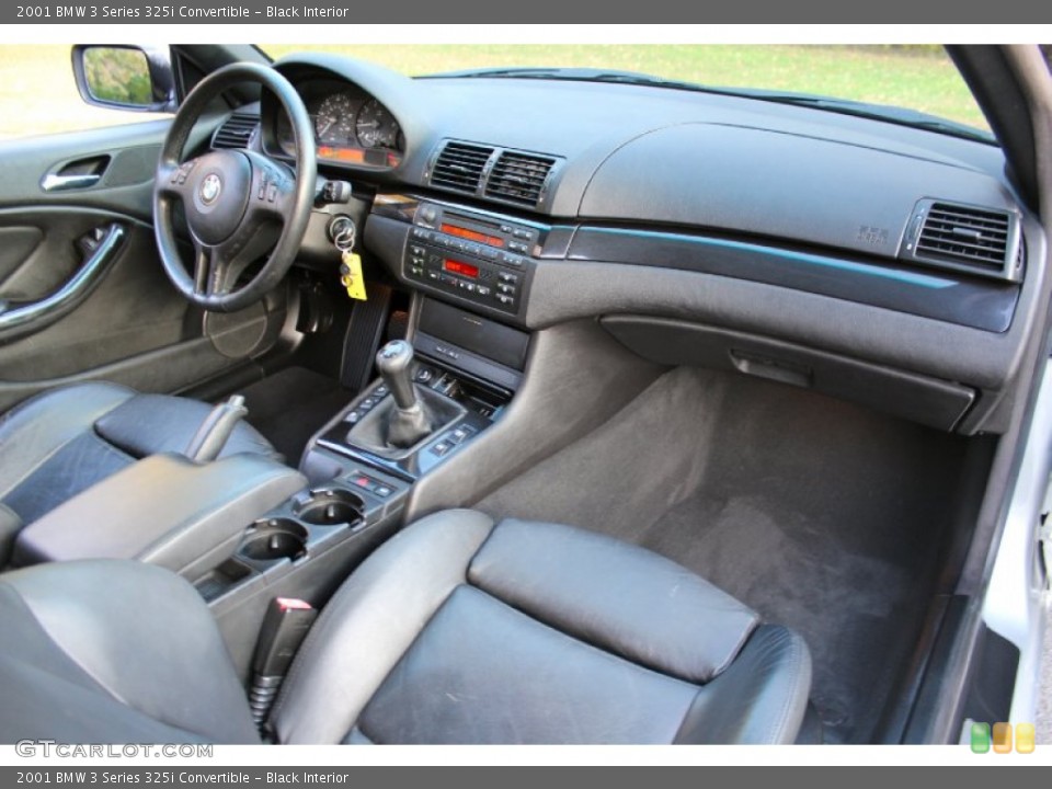 Black Interior Photo for the 2001 BMW 3 Series 325i Convertible #87408397