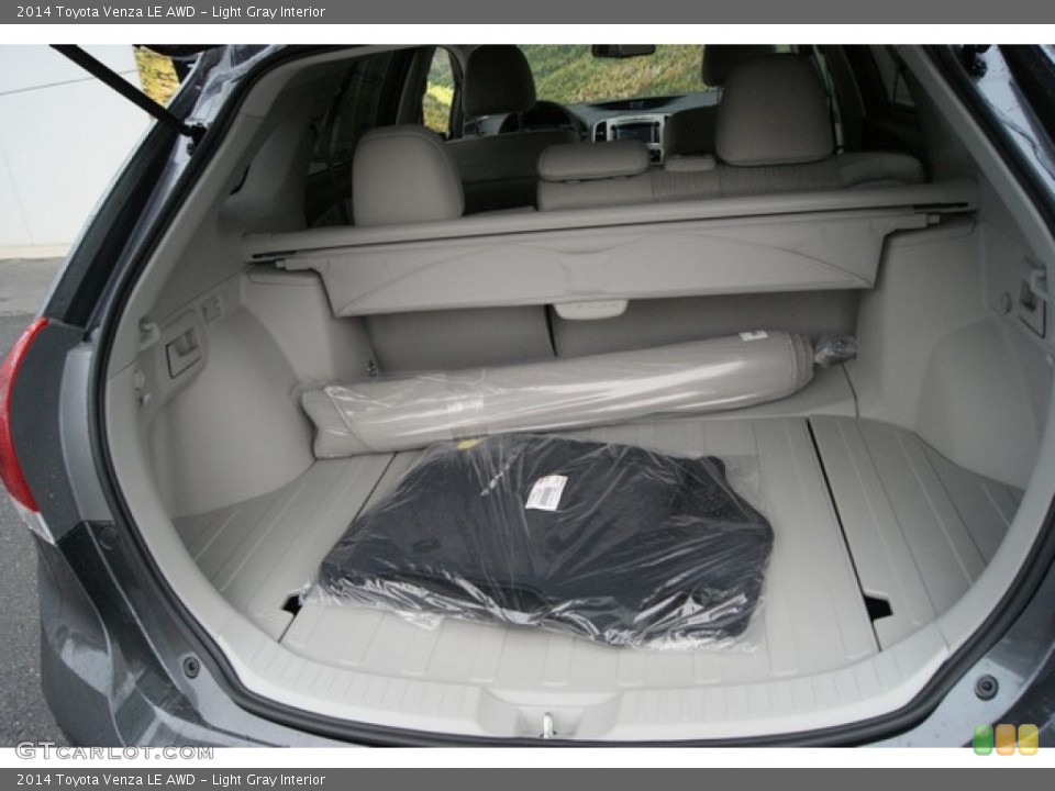 Light Gray Interior Trunk for the 2014 Toyota Venza LE AWD #87408529