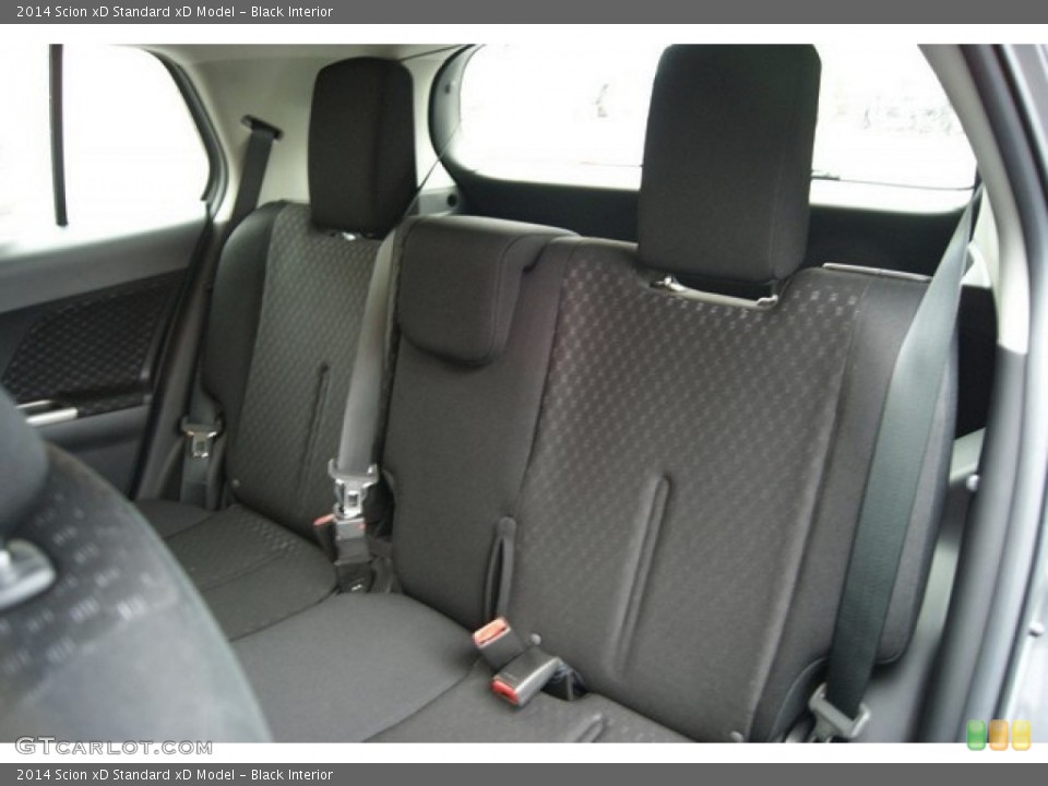 Black Interior Rear Seat for the 2014 Scion xD  #87410406