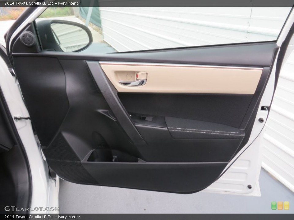 Ivory Interior Door Panel for the 2014 Toyota Corolla LE Eco #87410869