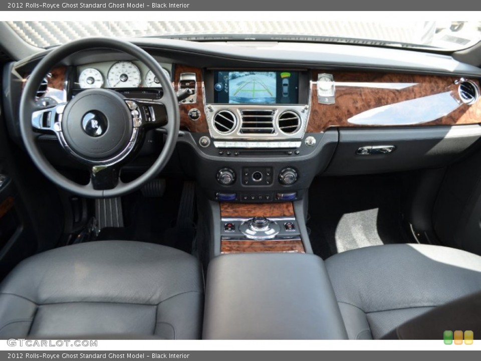 Black Interior Dashboard for the 2012 Rolls-Royce Ghost  #87410998