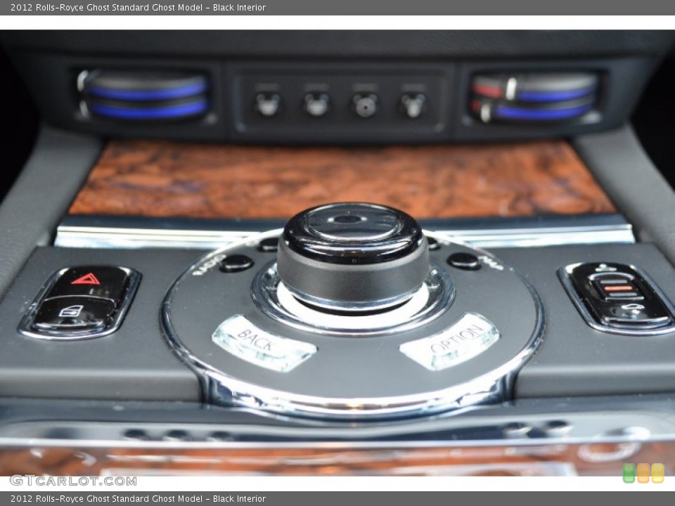 Black Interior Controls for the 2012 Rolls-Royce Ghost  #87411012
