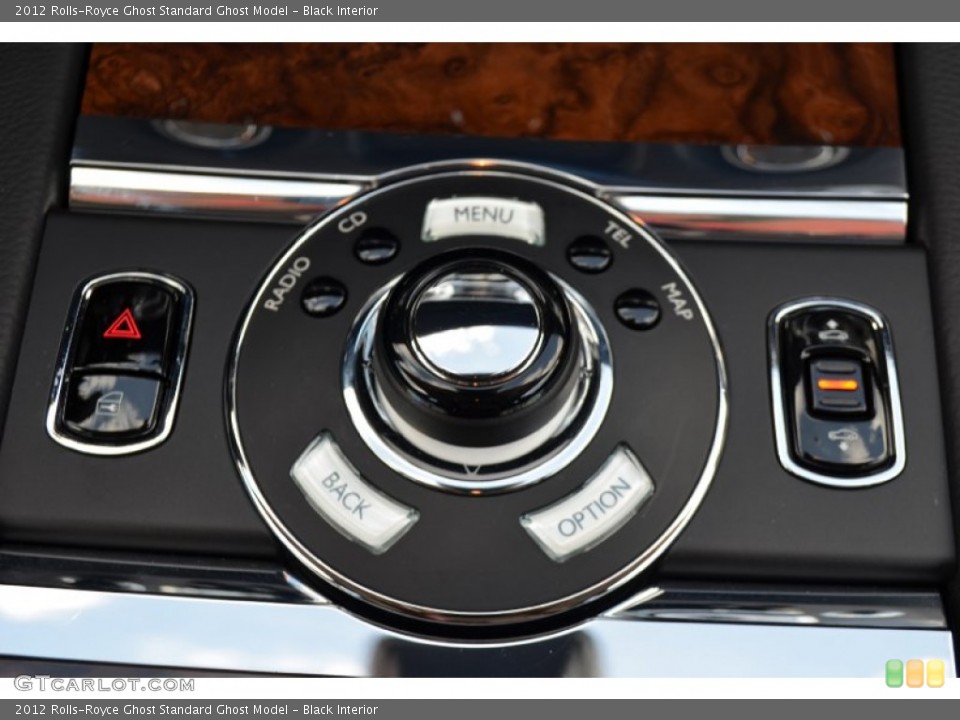 Black Interior Controls for the 2012 Rolls-Royce Ghost  #87411028