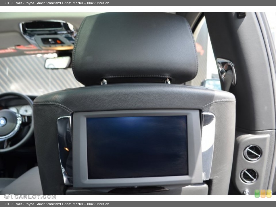 Black Interior Entertainment System for the 2012 Rolls-Royce Ghost  #87411091