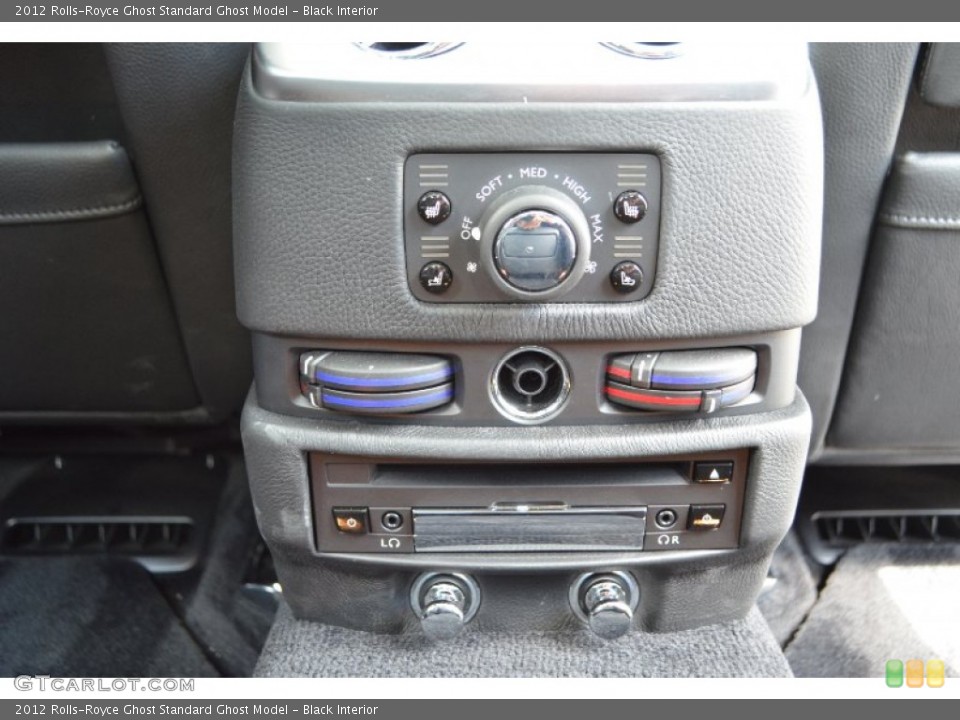 Black Interior Controls for the 2012 Rolls-Royce Ghost  #87411103