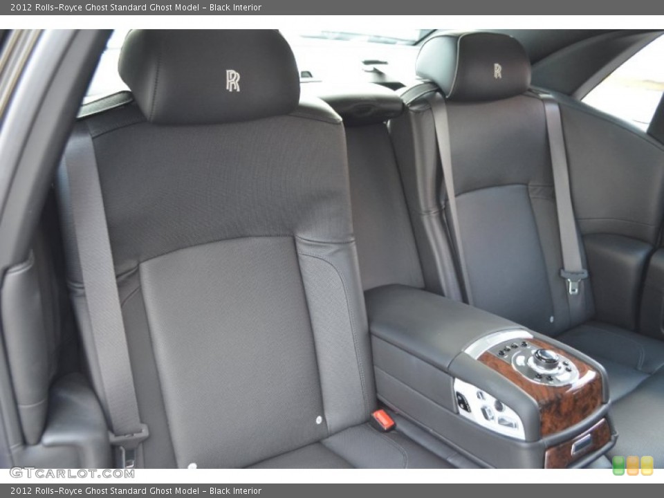 Black Interior Rear Seat for the 2012 Rolls-Royce Ghost  #87411121