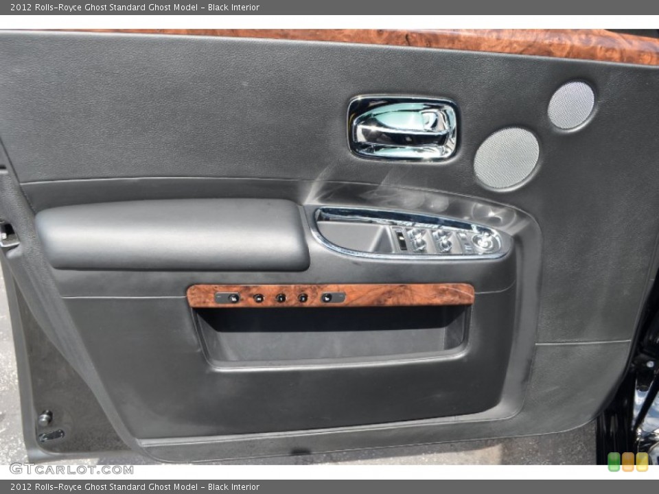 Black Interior Controls for the 2012 Rolls-Royce Ghost  #87411241