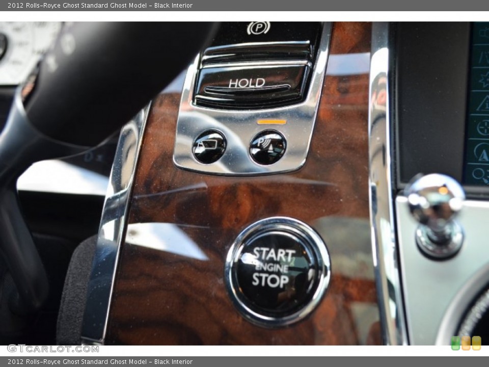 Black Interior Controls for the 2012 Rolls-Royce Ghost  #87411355