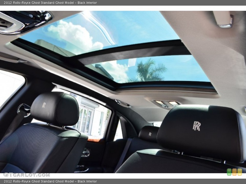 Black Interior Sunroof for the 2012 Rolls-Royce Ghost  #87411382