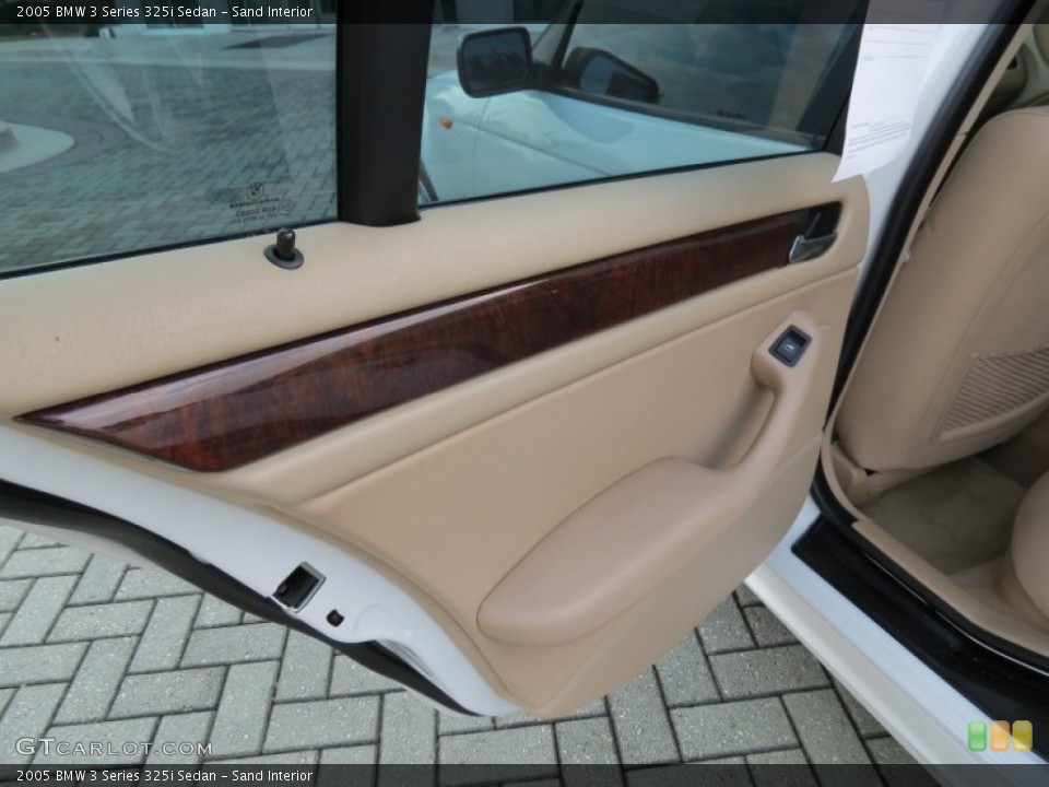 Sand Interior Door Panel for the 2005 BMW 3 Series 325i Sedan #87415312