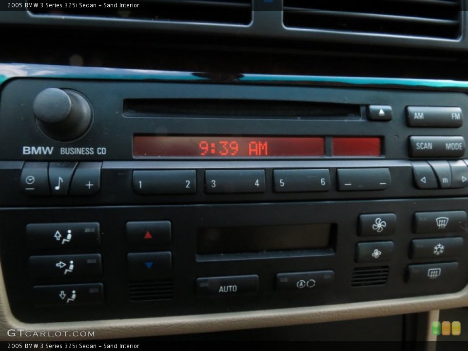 Sand Interior Audio System for the 2005 BMW 3 Series 325i Sedan #87415399