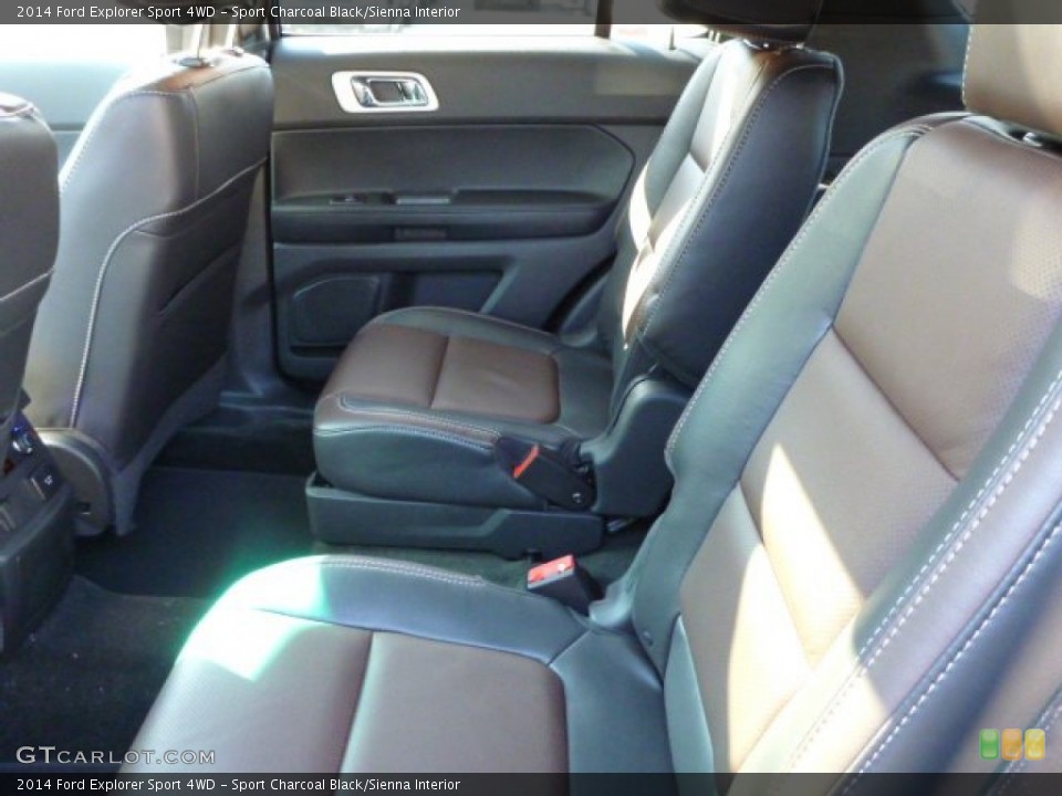 Sport Charcoal Black/Sienna 2014 Ford Explorer Interiors