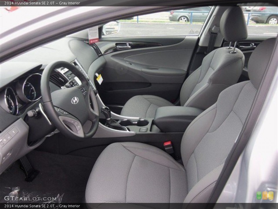 Gray Interior Front Seat for the 2014 Hyundai Sonata SE 2.0T #87419357