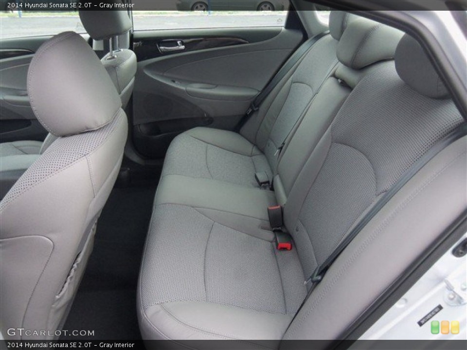 Gray Interior Rear Seat for the 2014 Hyundai Sonata SE 2.0T #87419402