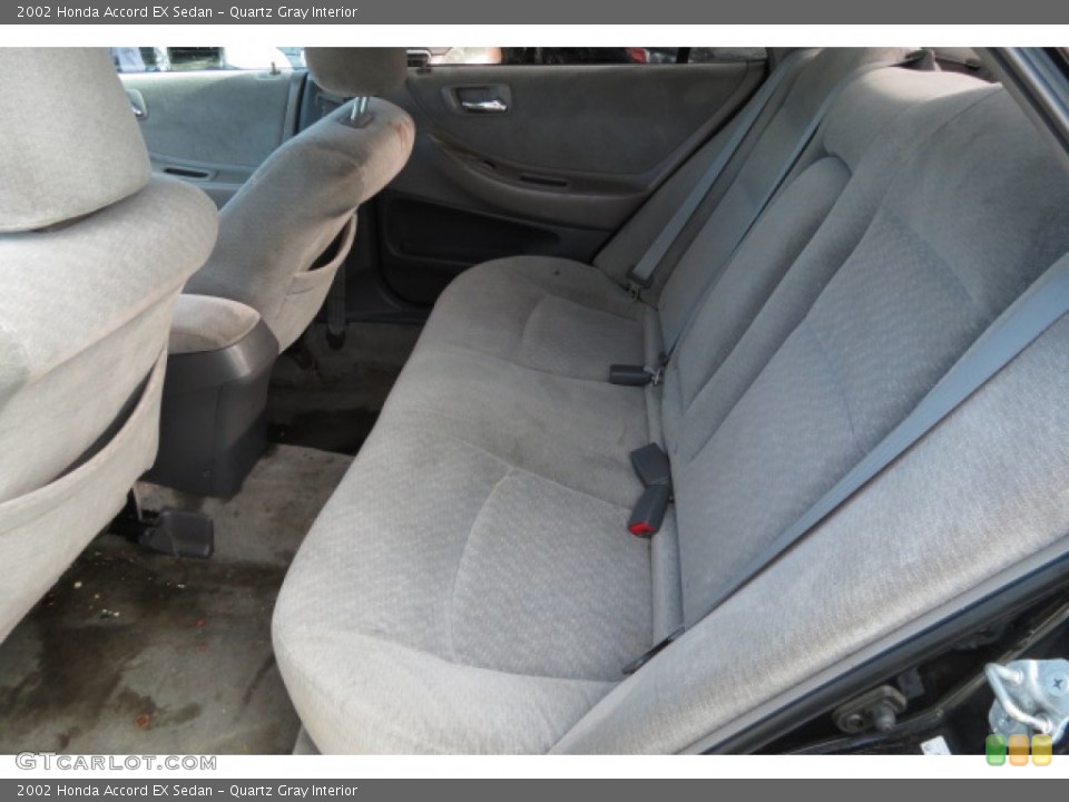 Quartz Gray Interior Rear Seat for the 2002 Honda Accord EX Sedan #87420150
