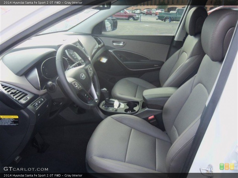 Gray Interior Front Seat for the 2014 Hyundai Santa Fe Sport 2.0T FWD #87420224
