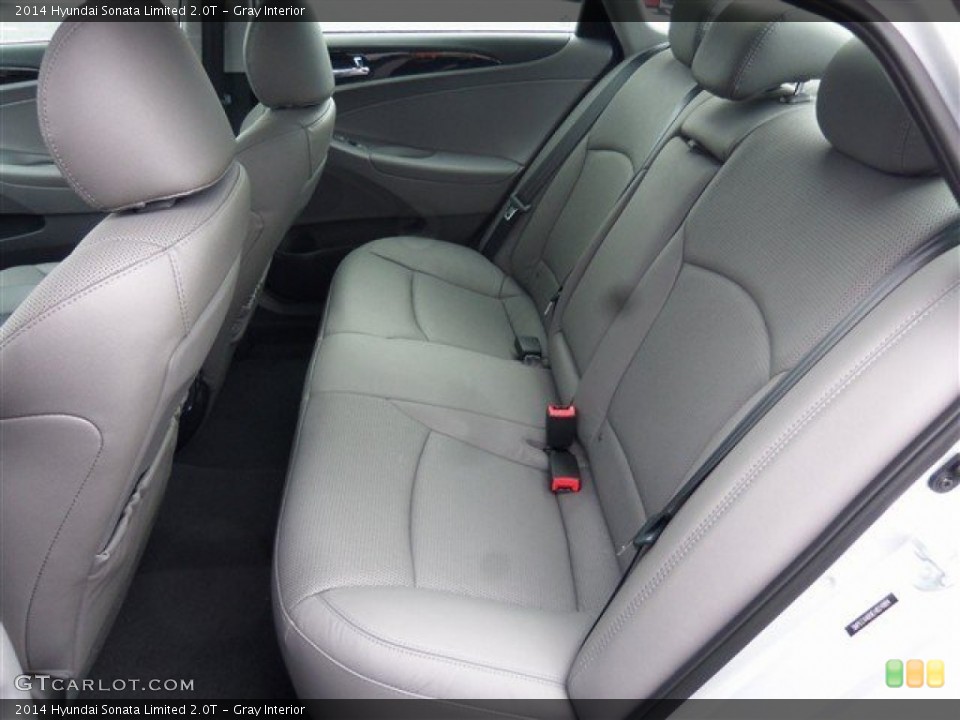 Gray Interior Rear Seat for the 2014 Hyundai Sonata Limited 2.0T #87421367