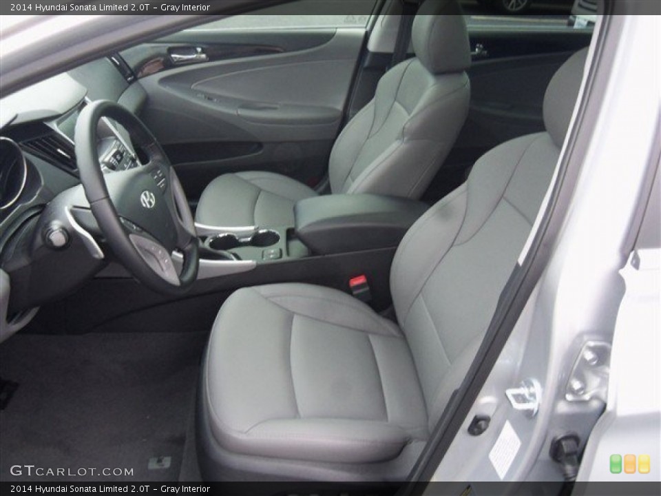 Gray Interior Front Seat for the 2014 Hyundai Sonata Limited 2.0T #87422090