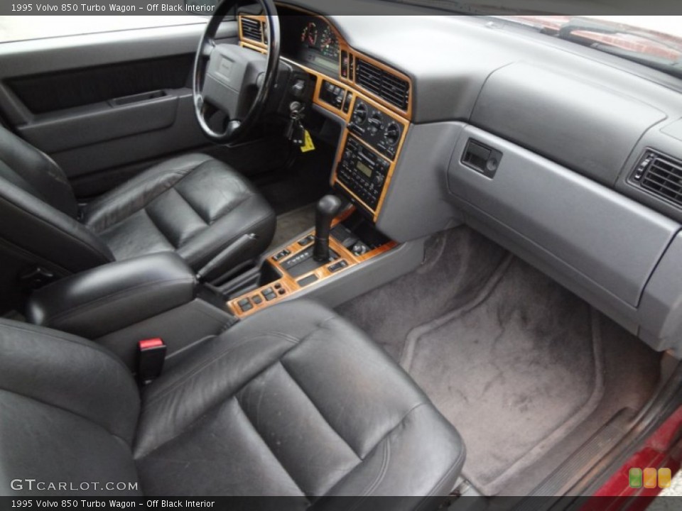 Off Black 1995 Volvo 850 Interiors