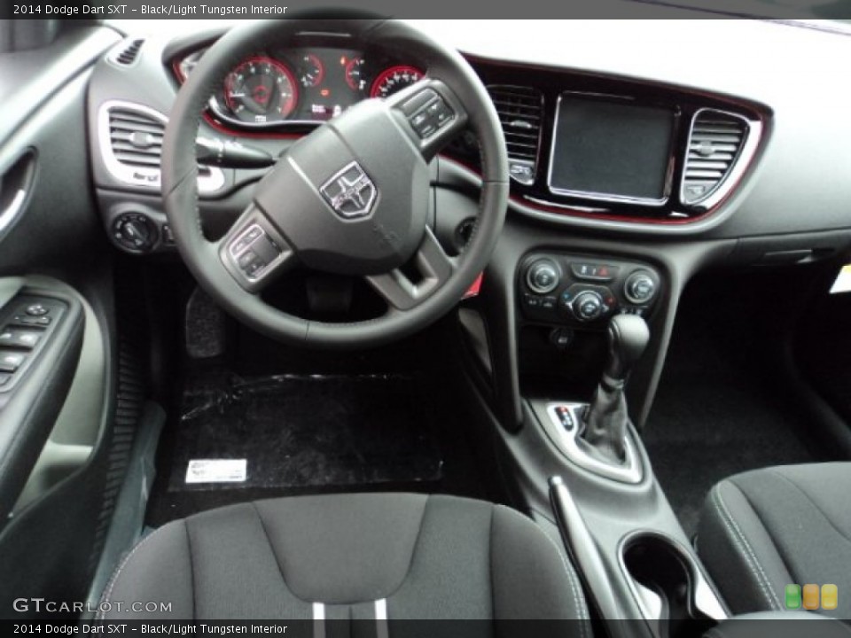 Black/Light Tungsten Interior Dashboard for the 2014 Dodge Dart SXT #87423203