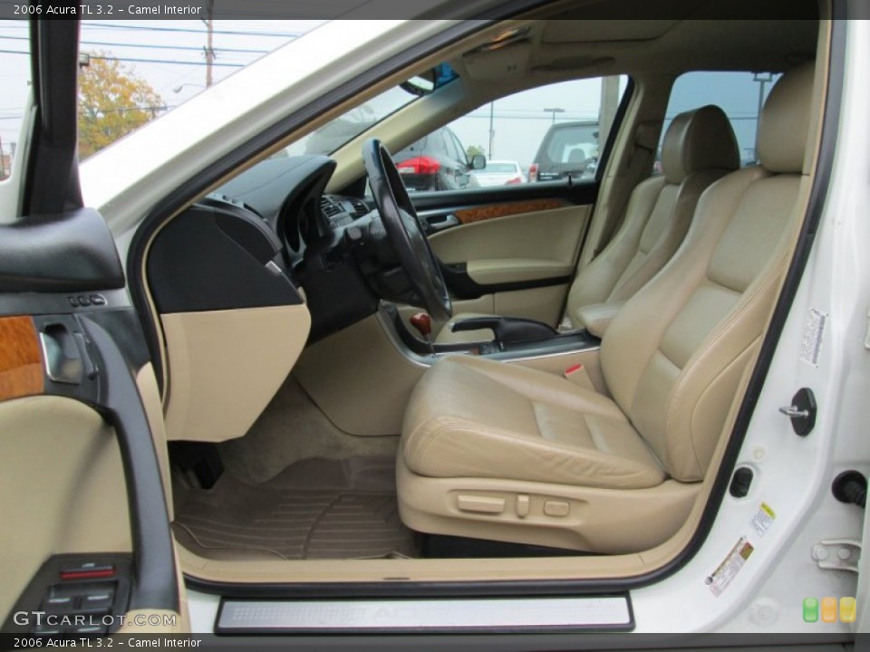 Camel Interior Front Seat for the 2006 Acura TL 3.2 #87424289