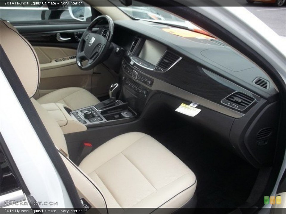 Ivory Interior Photo for the 2014 Hyundai Equus Ultimate #87424481