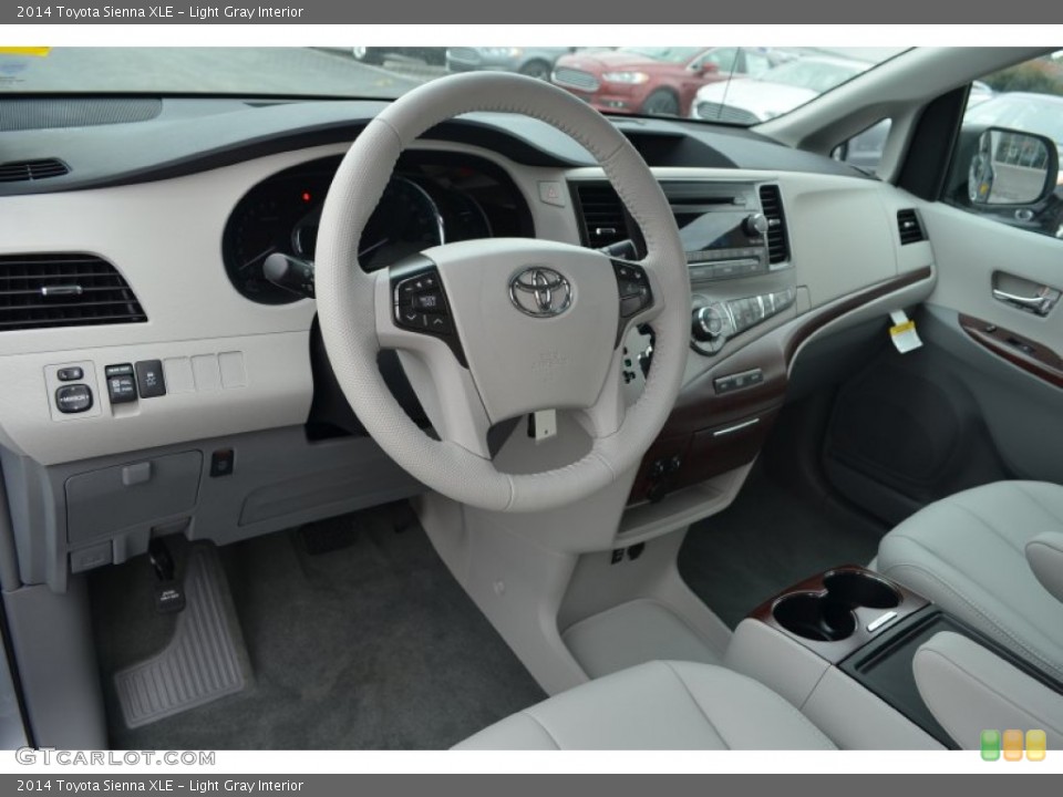 Light Gray Interior Prime Interior for the 2014 Toyota Sienna XLE #87429475