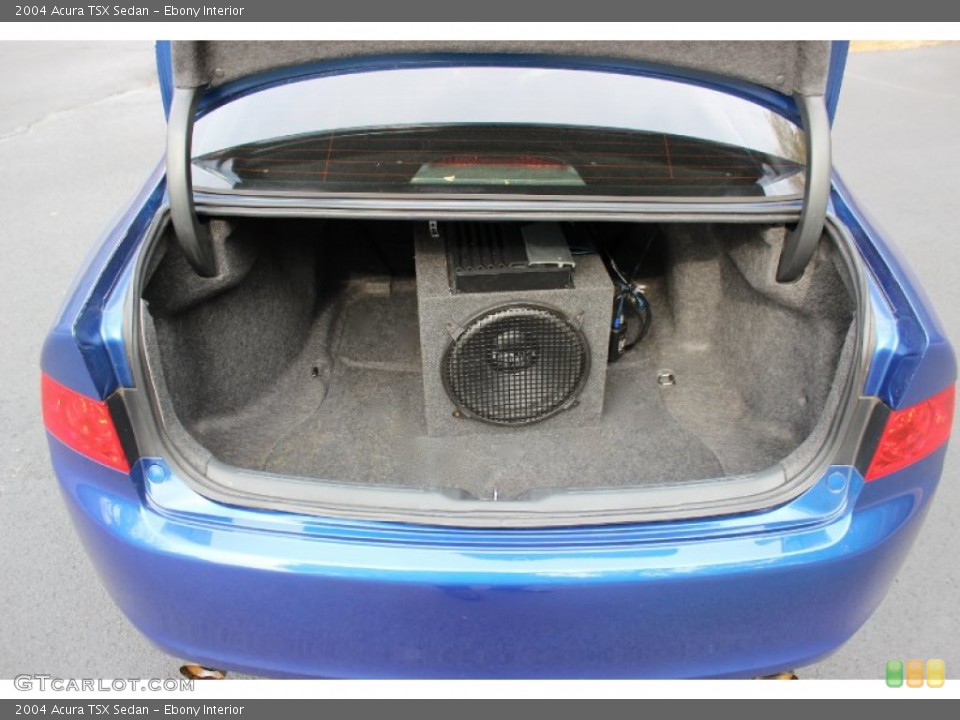 Ebony Interior Trunk for the 2004 Acura TSX Sedan #87429947