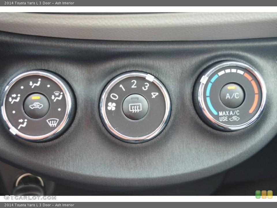 Ash Interior Controls for the 2014 Toyota Yaris L 3 Door #87430730