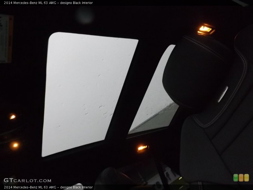 designo Black Interior Sunroof for the 2014 Mercedes-Benz ML 63 AMG #87432482