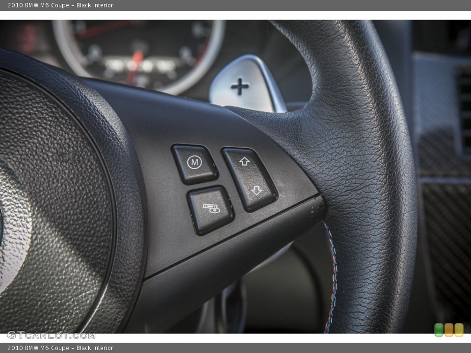 Black Interior Controls for the 2010 BMW M6 Coupe #87434762