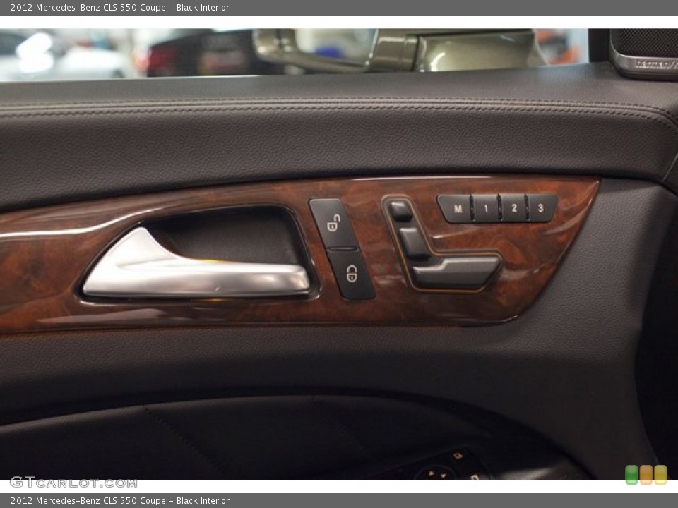 Black Interior Controls for the 2012 Mercedes-Benz CLS 550 Coupe #87435611