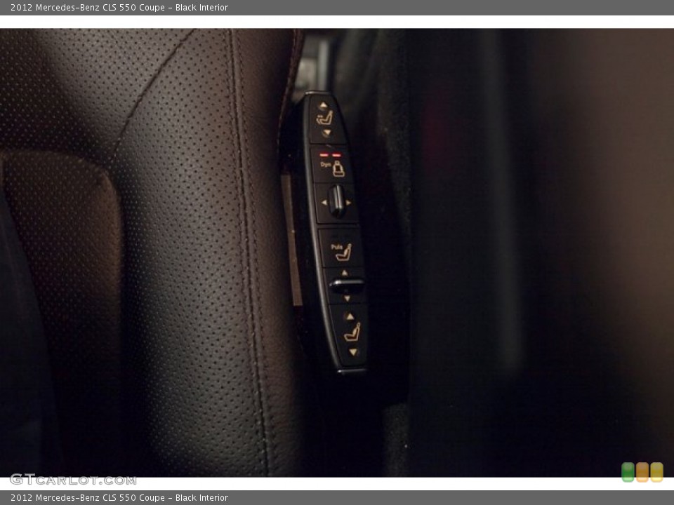 Black Interior Controls for the 2012 Mercedes-Benz CLS 550 Coupe #87435953